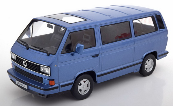 Volkswagen Bus T3 - blue star (L.E.500pcs) KKDC180202 Модель 1:18
