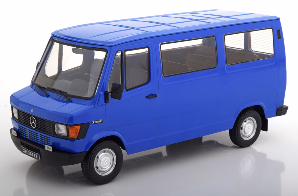 mercedes-benz 207/208d bus - blue KKDC180293 Модель 1:18