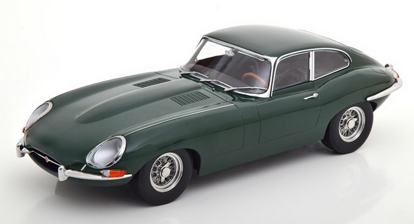 jaguar e-type coupe series 1 lhd 1961 - dark green KKDC180431 Модель 1:18