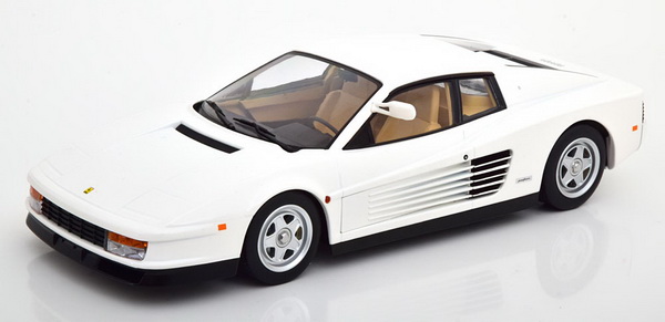 Модель 1:18 Ferrari Testarossa Monospecchio US-version 1984 - white