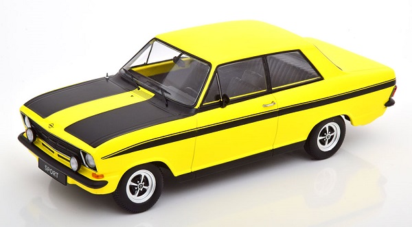 Модель 1:18 Opel Kadett B Sport - yellow/black