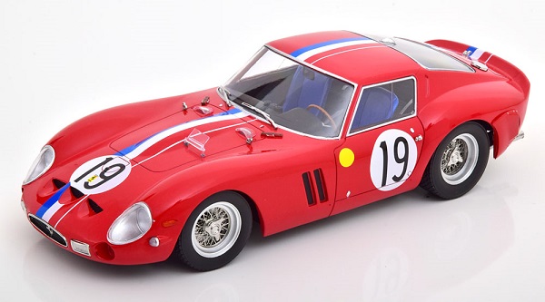 Модель 1:18 Ferrari 250 GTO №19, 24h Le Mans 1962 Noblet/Guichet