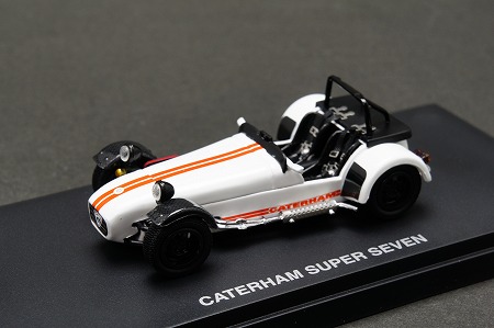 Модель 1:43 Caterham Super 7 «Cycle Fender» - white