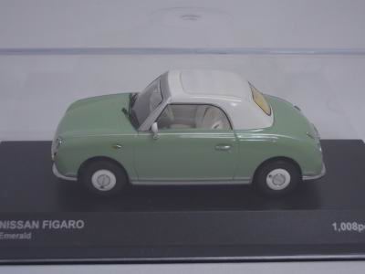 Модель 1:43 Nissan Figaro - emerald/green