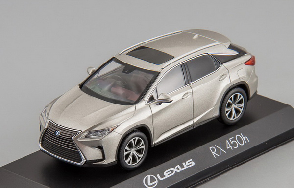 lexus rx450h - sonic titanium 03665T Модель 1:43