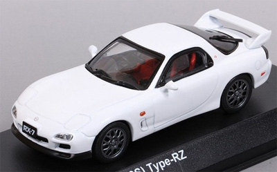 Модель 1:43 Mazda RX-7 (FD3S) Type RZ (snow white pearl mica)
