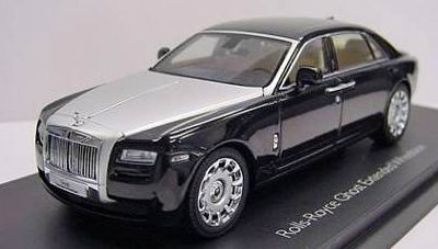 Модель 1:43 Rolls-Royce Ghost EWB (LHD) - diamond black