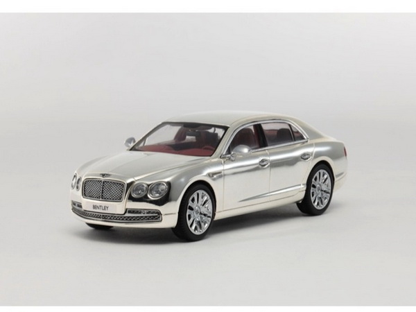 Bentley Flying Spur W12 - silver plated