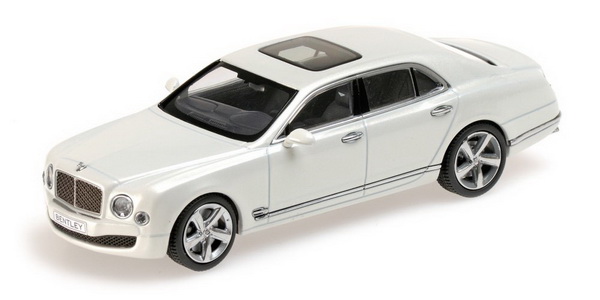 Модель 1:43 Bentley Mulsanne Speed - ghost white