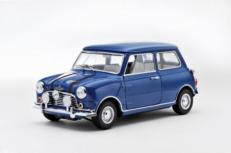 Модель 1:18 Austin Mini Cooper S - blue