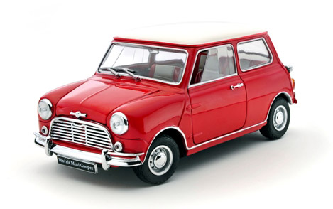 Модель 1:18 Morris Mini Cooper 1275S - red