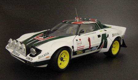 Модель 1:18 Lancia Stratos HF №1 Rallye Monte-Carlo