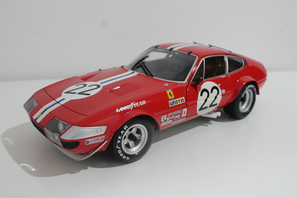 Модель 1:18 Ferrari 365 GTB4 Competizione No.22, Daytona 1973 Minter/Migault