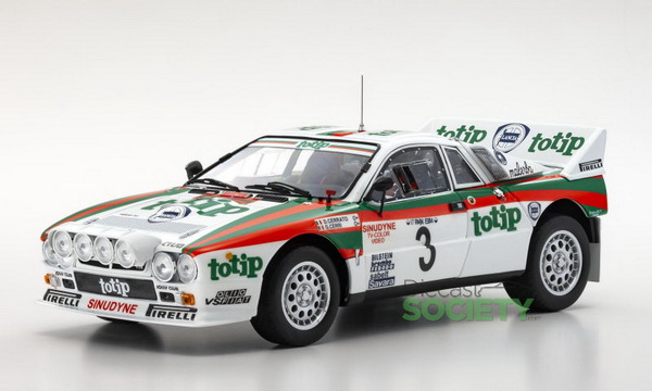 Lancia Rally 037 1985 Rally Elba #3 08306G Модель 1:18