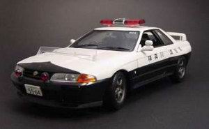 Модель 1:18 Nissan Skyline GTR R32 KANAGAWA Police