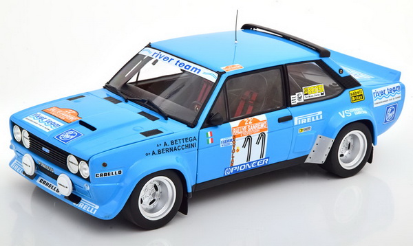 FIAT 131 Abarth №11 Rally San Remo 1983 (Bettega - Bernacchini) 08376C Модель 1:18
