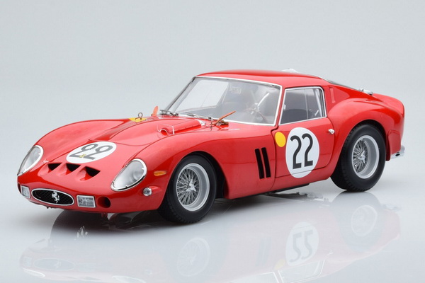 Модель 1:18 Ferrari 250 GTO Team Equipe Nationale Belge N 22 3rd 24h Le Mans 1962 L.Dernier - ''Beurlys'' J.Blaton