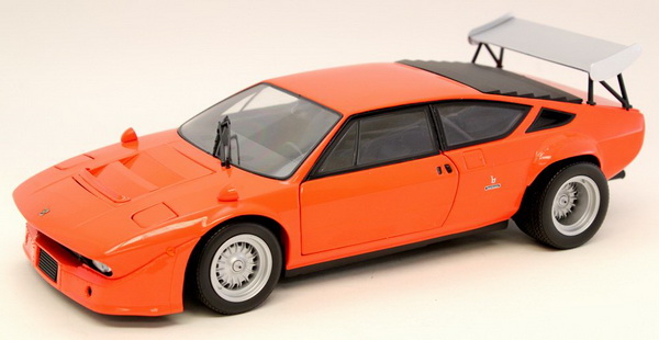 Модель 1:18 Lamborghini Urraco P250 Rally with rear wing, side mirrors (orange)