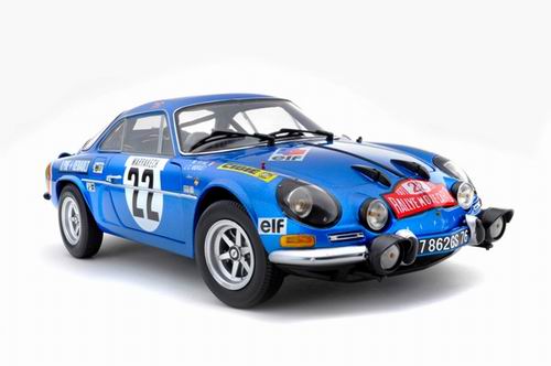 Модель 1:18 Alpine A110 №22 Rallye Monte-Carlo - blue