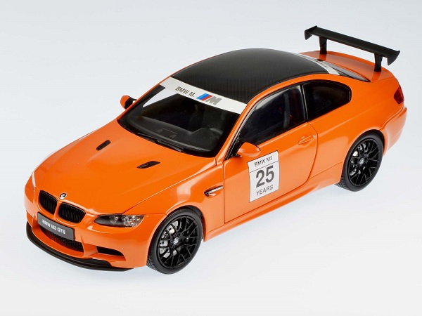 Модель 1:18 BMW M3 GTS E92 25 Years M3 orange/carbon
