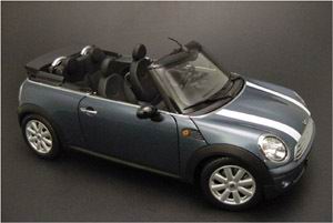 Модель 1:18 Mini Cooper Convertible (R57) - horizon blue