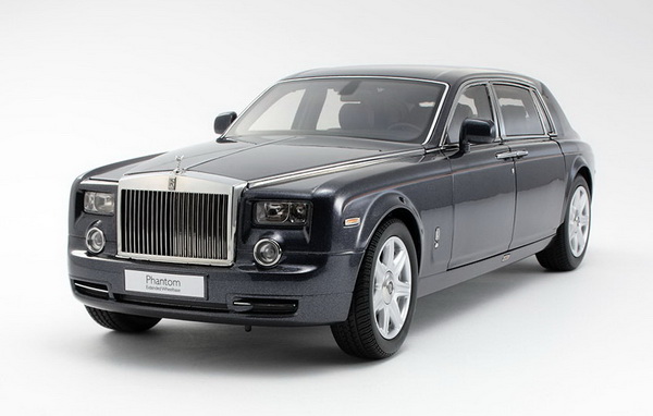 Модель 1:18 Rolls-Royce Phantom EWB - darkest tungsten
