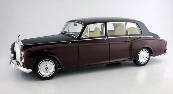 Модель 1:18 Rolls-Royce Phantom VI - burgundy red/black
