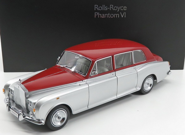 Модель 1:18 Rolls-Royce Phantom VI - red/silver