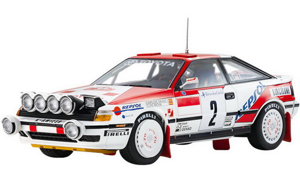 Модель 1:18 Toyota Celica GT-Four ST165 (Night Version) N2 Winner Rally Montecarlo 1991 C.Sainz - L.Moya