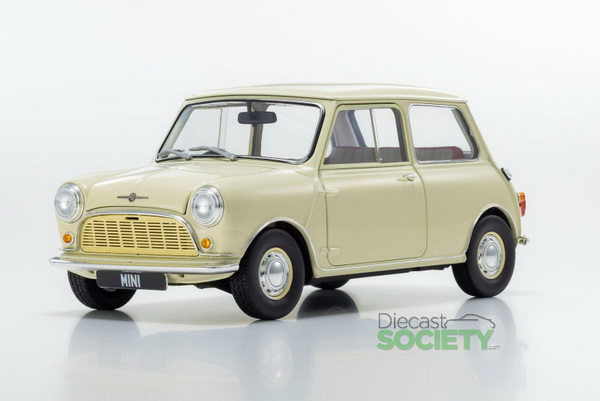 Morris Mini Minor - 1964 - White 08964W Модель 1:18