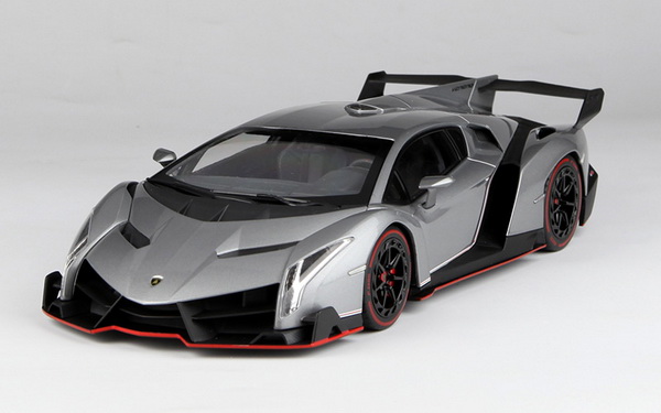 Модель 1:18 Lamborghini Veneno - grey/red