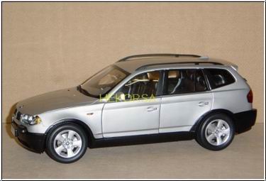 Модель 1:18 BMW X3 3,0d (E83) - silver