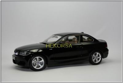 bmw 1er coupe (e82) - black 80430427066 Модель 1:18