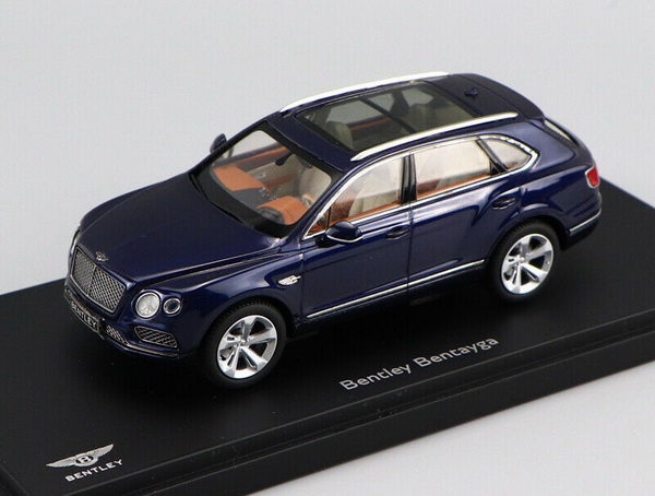 Модель 1:43 Bentley Bentayga - Dark Sapphire