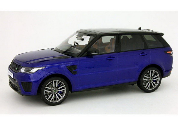 Модель 1:18 Range Rover Sport SVR (blue)
