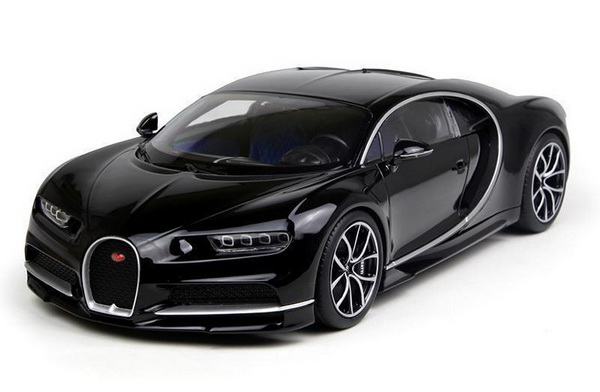 Модель 1:18 Bugatti Chiron- black