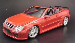 mercedes-benz clk dtm amg street version cabrio - red 08462R Модель 1:18
