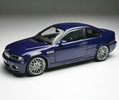 Модель 1:18 BMW M3 Coupe - blue