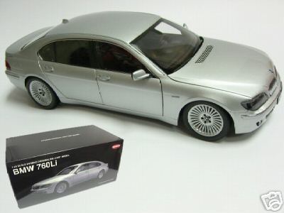 Модель 1:18 BMW 760 Li (E66) - silver