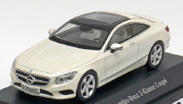 Модель 1:43 Mercedes-Benz S-class Coupe (C217) - white