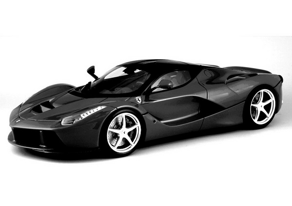 Модель 1:18 Ferrari LaFerrari (no openings) - black