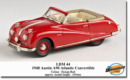 austin atlantic convertible LDM44 Модель 1:43