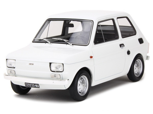 Модель 1:18 FIAT 126 PRIMA SERIE 1972 - White