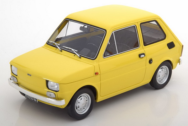 Модель 1:18 FIAT 126 PRIMA SERIE 1972 - Yellow