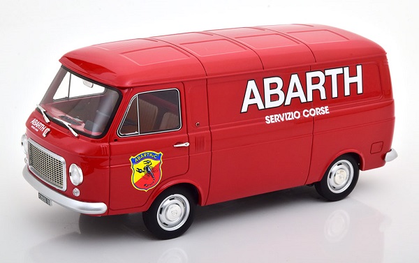 Модель 1:18 FIAT 238 Abarth Servizio Corse - red (L.E.250pcs)