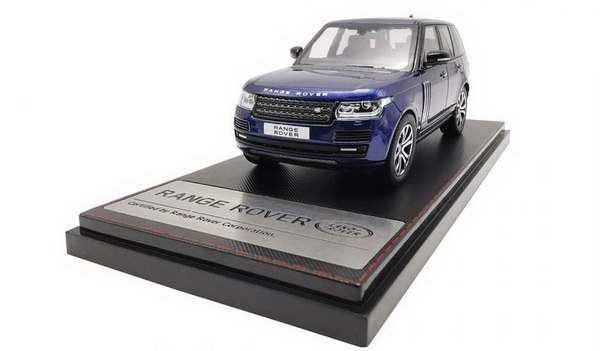 Range Rover Autobiography Dynamic Sv - blue LCD43001BU Модель 1:43