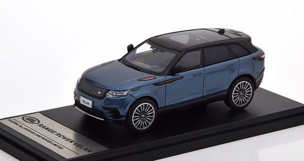 Range Rover Velar - blue met LCD43004BU Модель 1:43