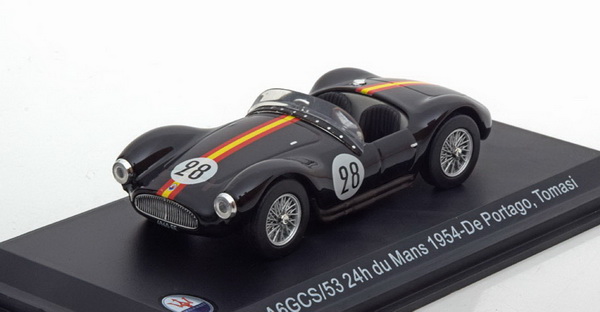 Модель 1:43 Maserati A6GCS/53 №28, 24h Le Mans 1954 de Portago/Tomasi