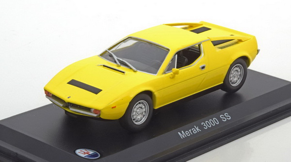 Модель 1:43 Maserati Merak 3000 SS 1976 - yellow