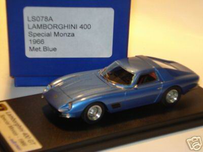 Модель 1:43 Lamborghini 400 Special Monza - blue met